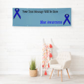 Blue Standard Ribbon van Kenneth Yoncich Spandoek (Insitu)