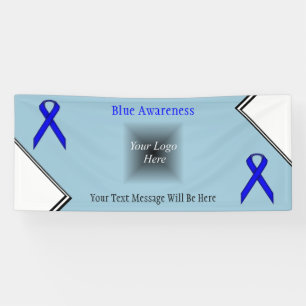 Blue Standard Ribbon van Kenneth Yoncich Spandoek