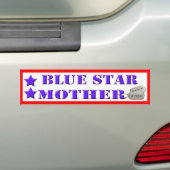 Blue Star-Bumpersticker - 2 sterren Bumpersticker (Op auto)