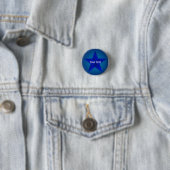 Blue Star Custom 1/4-inch Button (In situ)