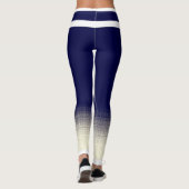 Blue Star Faux Sock Design Leggings (Achterkant)