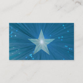 Blue Star-kaartsjabloon Visitekaartje