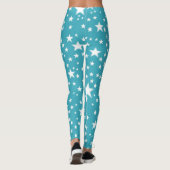 Blue Star-Leggings Leggings (Achterkant)