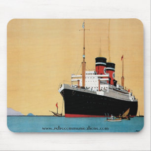 Blue Star Line Mousepad Muismat