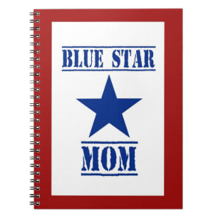 Blue Star Ma Patriotic Miltic Notitieboek