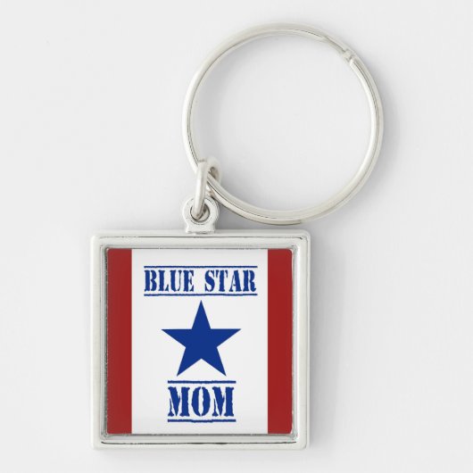 Blue Star Mam Sleutelhanger (Voorkant)