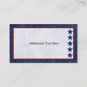 Blue Star Mam Visitekaartje (Achterkant)