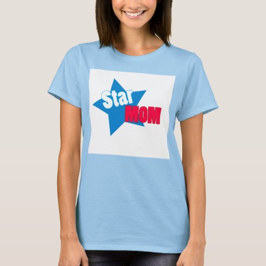 Blue Star MOM - T-shirt (Voorkant)