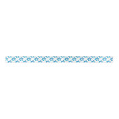 Blue Star of David Pattern/DIY background Lint (Voorkant)