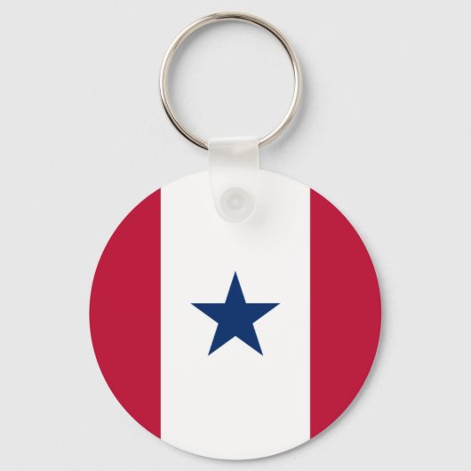 Blue Star Service, Verenigde Staten-vlag Sleutelhanger (Voorkant)