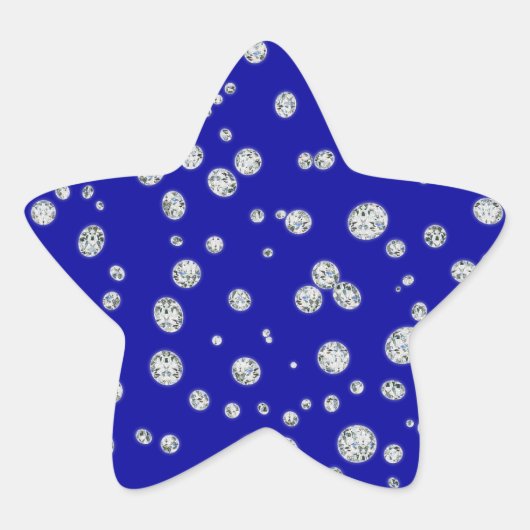 Blue Star Sticker (Voorkant)