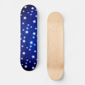 Blue Stargazer Skateboard (Voorkant)
