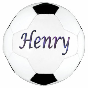 Blue Starry Henry Nom, Soccerball
