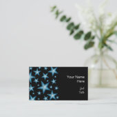 Blue Stars côté carte de visite noir (Debout devant)