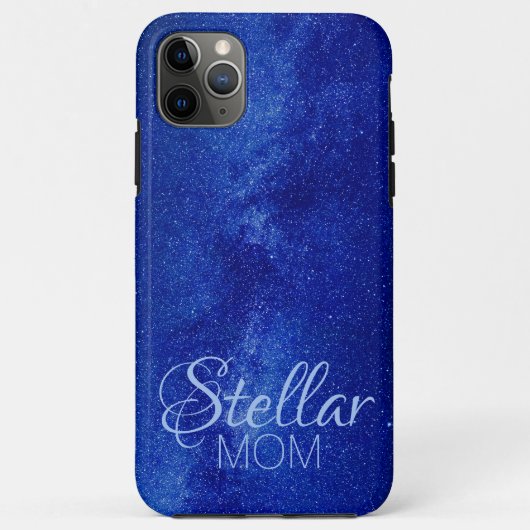 Blue Stellar mama Case-Mate iPhone Case (Achterkant)