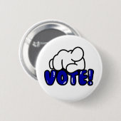 Blue STETE Button (Voorkant /achterkant)