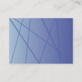 Blue Sticks - Chubby Visitekaartje (Achterkant)