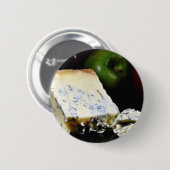 Blue Stilton Cheese Ronde Button 5,7 Cm (Voorkant /achterkant)