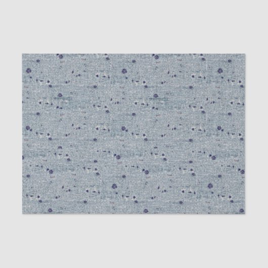 Blue Stone Stitch Tissuepapier (Voorkant)