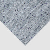 Blue Stone Stitch Tissuepapier (Detail)