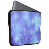 Blue Storm Cloud Effect Laptop Sleeve (Voorkant Rechts)