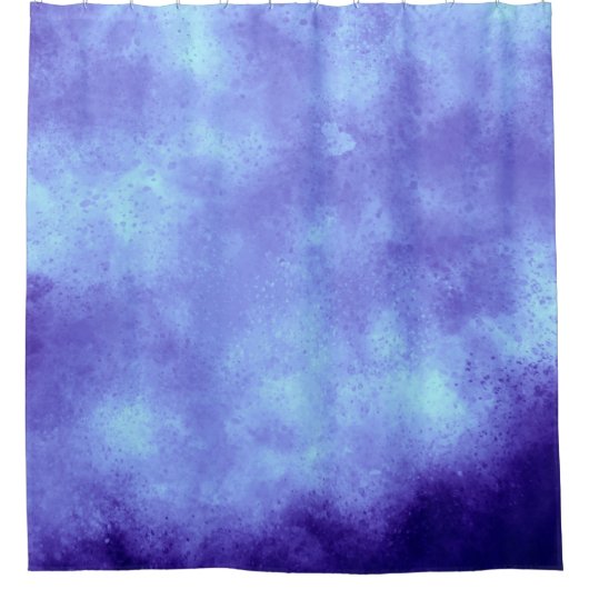 Blue Storm Cloud Effect Shower Curtain Douchegordijn (Voorkant)