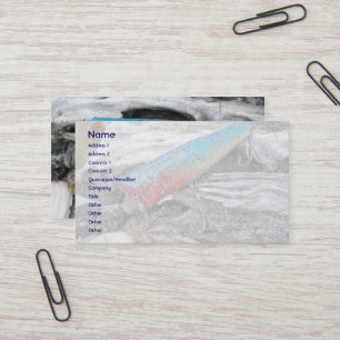 Blue Streak Tackle Co Vintage Lure Carte de visite