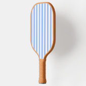 Blue Stripe Pickleball Paddle-Het Preppy Stuk Paddle (Links)