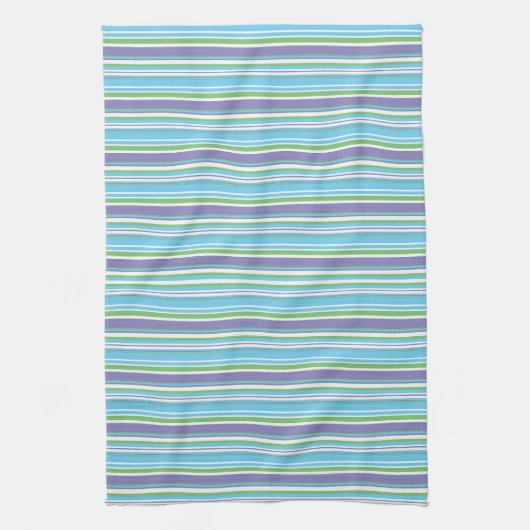 Blue Striped Hand Towel Theedoek (Verticaal)