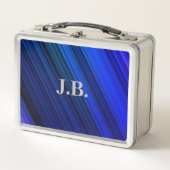 Blue Stripes Lunchbox (Voorkant)