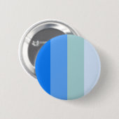 Blue Stripes Maritime Ronde Button 5,7 Cm (Voorkant /achterkant)