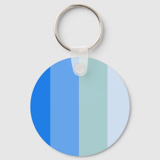 Blue Stripes Maritime Sleutelhanger (Voorkant)