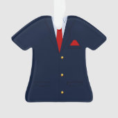 Blue Suit Red Cravate Professional (devant)