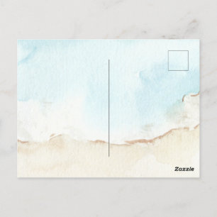 Blue Summer Ocean Afbeelding-Perfect Standaard Briefkaart