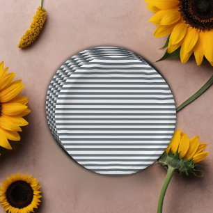 Blue Sunflower Baby shower Papieren Bordje