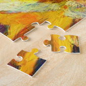 Blue Sunflower Legpuzzel (Zijkant)