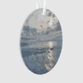 BLUE SUNSET ORNAMENT (voorkant)