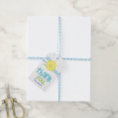 Blue Sunshine Gift Label Cadeaulabel (Met Touw)