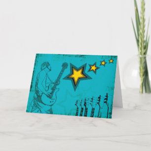 Blue Superstar Kaart