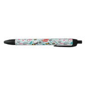 Blue Sushi Personalized Cute Fun Zwarte Inkt Pen (Bodem)