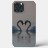 Blue Swans Must Be Love Case-Mate iPhone Case (Achterkant)