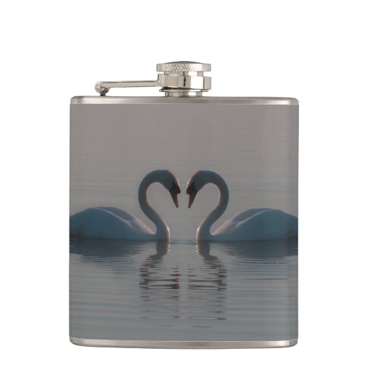 Blue Swans Must Be Love Heupfles (Voorkant)