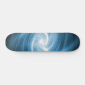 blue swirl skateboard (Horizontaal)