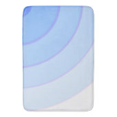 Blue Swirls Bath Mat (Voorkant Verticaal)