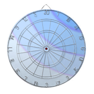 Blue Swirls Dartboard Dartbord