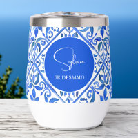 Blue Talavera Espagnol tuiles bridesservantes cade