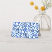 Blue Talavera  Spaans tegels bruiloft (Achterkant)