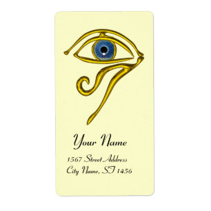 BLUE TALISMAN Cream Etiket