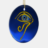 BLUE TALISMAN, Sapphire Keramisch Ornament (Rechts)