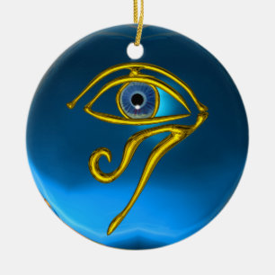 BLUE TALISMAN, Sapphire Keramisch Ornament